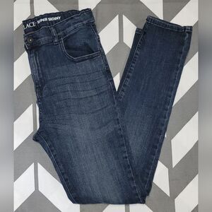 The childrens place boys size 16 Stretch super skinny jeans